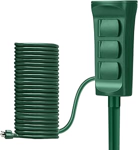 BESTTEN Outdoor Power Stake with 30ft Extension Cord Review