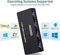 DGODRT 4-Port VGA USB KVM Switch — image 5