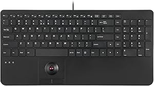Perixx PERIBOARD-538 US Wired Compact Keyboard with Trackball Review