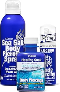 H2Ocean Complete Sea Salt Piercing Aftercare Kit Review