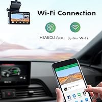 HEABOLI HP88 4K Dual Dash Cam Front and Rear — image 3