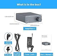 Fosi Audio TDA7498E 320W Stereo Audio Amplifier — image 7