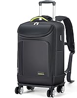 Lekebobor 18-inch Travel Rolling Backpack — image 1