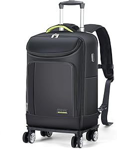 Lekebobor 18-inch Travel Rolling Backpack Review