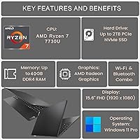 Lenovo V15 G4 ABP Business Laptop, AMD Ryzen 7 7730U, 16GB RAM, 512GB SSD — image 4