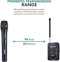 Movo WMX-7-TH Handheld Wireless Microphone System — image 5