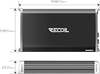 Recoil RED1800.5 5-Channel Car Audio Amplifier — image 6