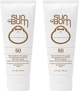 Sun Bum Mineral SPF 50 Sunscreen Lotion 2-Pack