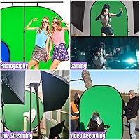 BiZiSOFON 2-in-1 Green & Blue Screen Backdrop 39.4″ x 59.1″ — image 6