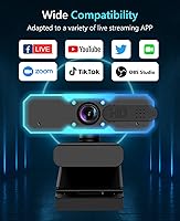 NBPOWER 1080P 60FPS Streaming Webcam — image 6