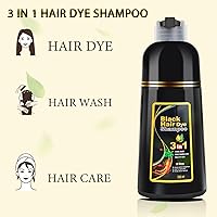 BOJICA Black Hair Dye Shampoo 3 in 1, 16.9 Fl Oz — image 4