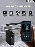 Raineverry 5.1 Surround Sound Bar with Wireless Subwoofer and Rear Speakers — image 7