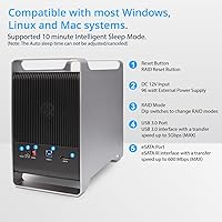 Syba 5 Bay 2.5″/3.5″ SATA HDD External RAID Enclosure SY-ENC50122 — image 3