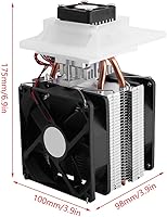 Walfront Peltier Cooler Semiconductor Refrigeration Cooling System DIY Kit 12V 6A — image 2