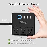 GHome Smart Power Strip WP9-BK — image 8