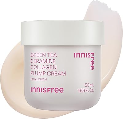 innisfree Green Tea Ceramide Collagen Plump Cream 50mL