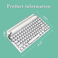 Adventurers Retro Typewriter Keyboard, 75% Layout — image 6