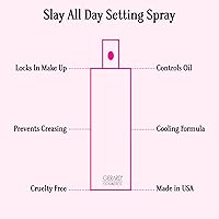 Gerard Cosmetics Slay All Day Makeup Setting Spray Green Tea Scented 3.38oz — image 2
