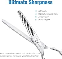 JASON Left Handed Barber Hair Cutting Scissors 6 Inch — image 2