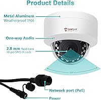 Anpviz 4MP PoE IP Dome Camera — image 3