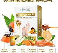 Lavinso Honey Foot Exfoliator Peeling Mask 4 Pack — image 4