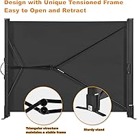 Excelimage Portable Projector Screen with Stand 50-inch — image 2