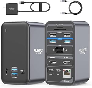 4URPC USB C Docking Station DSC05 Review