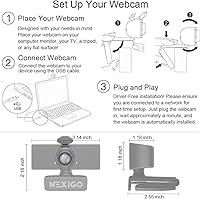 NexiGo N60 1080P Webcam — image 5