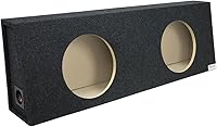 Atrend E12DT 12-Inch Dual Sealed Subwoofer Enclosure — image 1