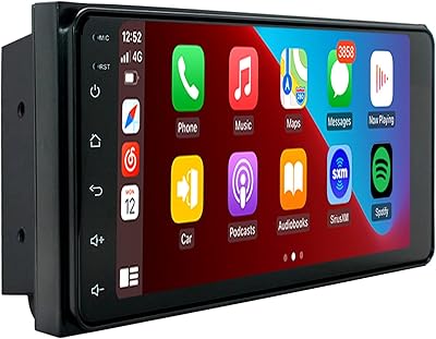 Dzxiaso Android Stereo Replacement for Toyota 4Runner 2003-2009, Tundra 2003-2006, Sequoia 2003-2007, 7-inch Touch Screen