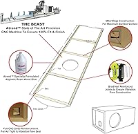 Atrend SQ-12LSVDD 12-Inch Single Vented SPL Subwoofer Enclosure — image 8