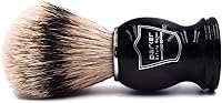 Parker Silvertip Badger Shaving Brush with Resin Handle — image 5