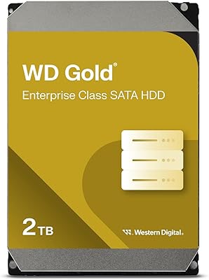 Western Digital 2TB WD Gold Enterprise Class Internal Hard Drive