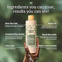 Organic Jaguar Natural Body Wash with Aloe Vera Gel and Shea Butter, Unscented, 13.5 fl oz — image 5