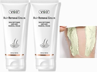 VGO Painless Bikini Gel Lotion for Unwanted Hair, 120mL * 2PCS