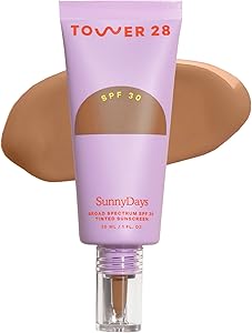 Tower 28 Beauty SunnyDays SPF 30 Tinted Mineral Sunscreen - Shade 40 RUNYON, 1 Fl Oz Review