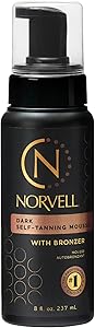 Norvell Sunless Dark Self Tanner Mousse 8 fl oz Review