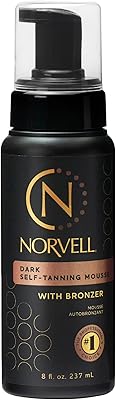 Norvell Sunless Dark Self Tanner Mousse 8 fl oz