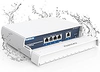 YuanLey 4-Port Waterproof Gigabit PoE Switch — image 1