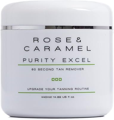 Rose & Caramel Purity Excel 60 Second Miracle Self Tan Remover 14.89 Fl Oz