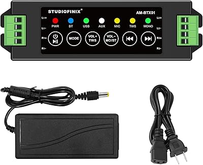 STUDIOFINIX ST-68 4-Channel Mini Bluetooth Amplifier