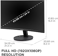 ViewSonic VA2416C 24-inch Curved Monitor — image 6