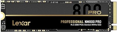 Lexar 1TB Professional NM800 PRO SSD