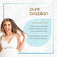 Pure Brazilian Anti-Frizz Daily Shampoo 13.5oz — image 4