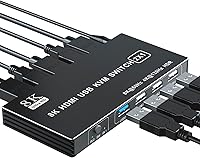 BolAAzuL 2-Port HDMI 2.1 KVM Switch — image 1