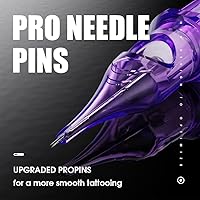 Mast Tattoo Pro2 Needles Cartridges #10 Bugpin 50 Count Mixed Round Liner Sizes — image 3