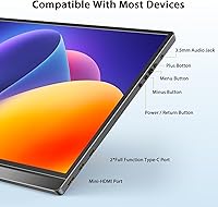 QQH Z12-3 Portable Monitor 15.6 Inch FHD 1080P — image 3