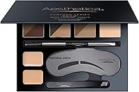 Aesthetica Brow Contour Kit 16-Piece Eyebrow Makeup Palette Set — image 1