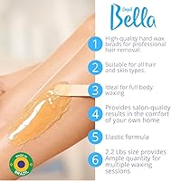 DEPIL BELLA Hard Wax Beads Honey 2.2 lbs — image 3