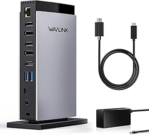 WAVLINK USB C DisplayLink Triple Display Docking Station Review